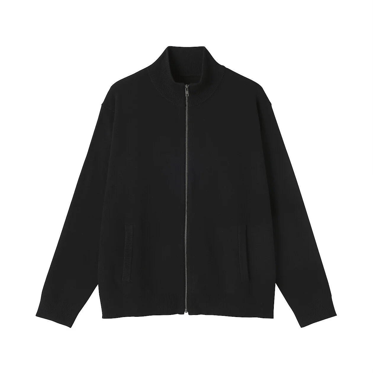 Washable Ribbed Milano Zip-Up Cardigan - Image 19