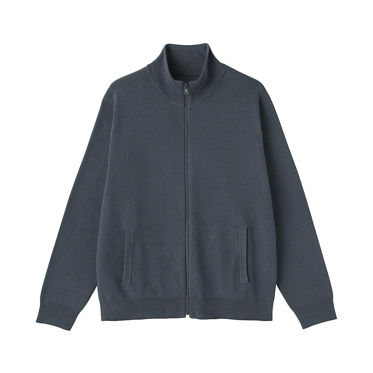 Washable Ribbed Milano Zip-Up Cardigan - Image 5