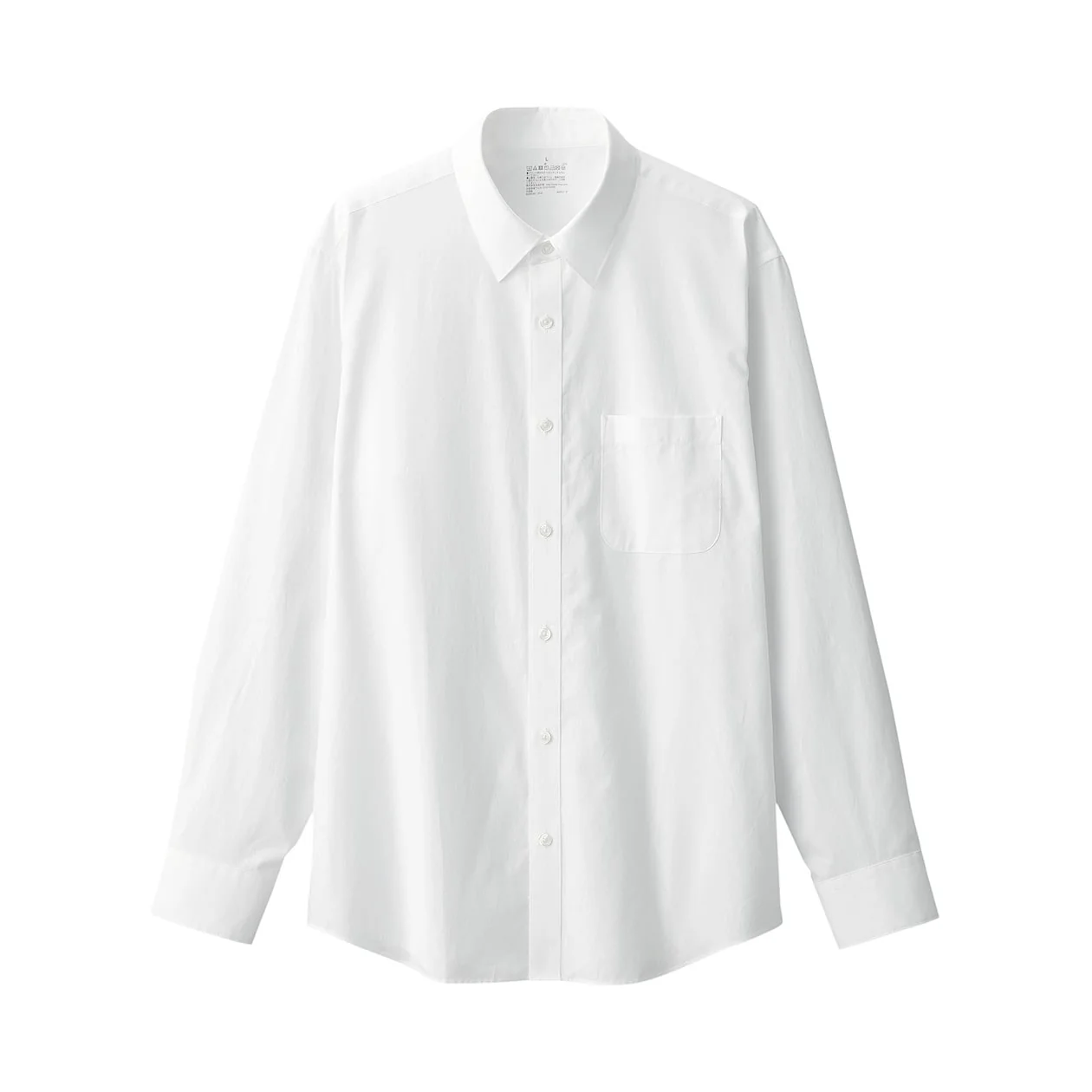 Washed Broadcloth 100% Cotton Long Sleeve Shirt - Image 31