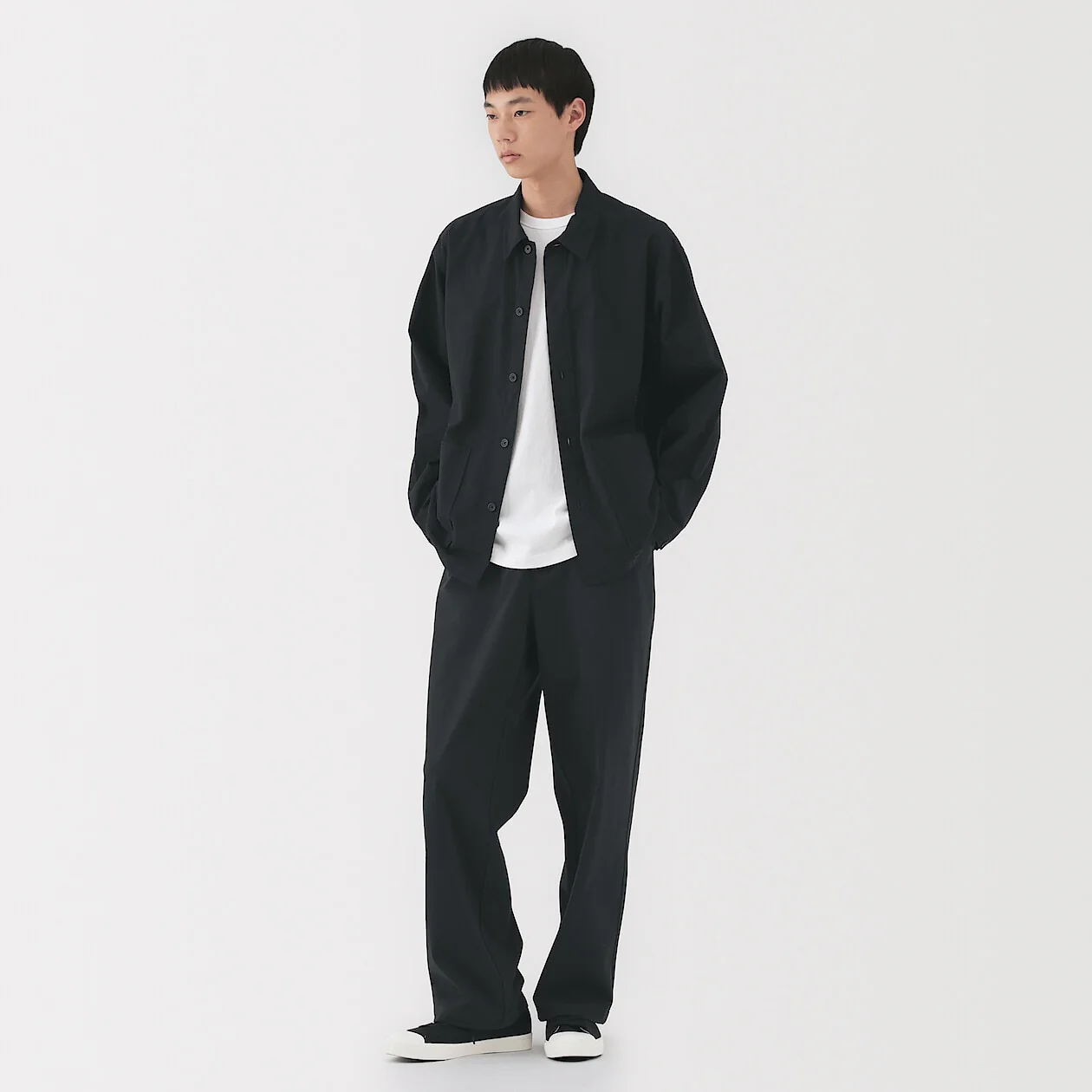 Washed Broadcloth Shirt Jacket - Image 14