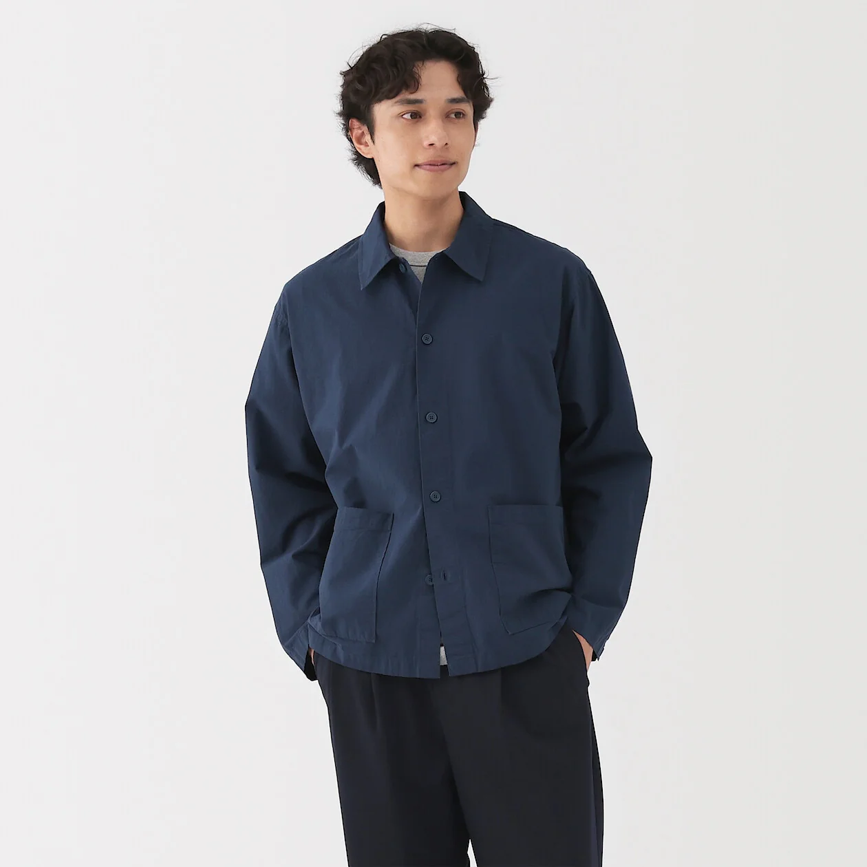 Washed Broadcloth Shirt Jacket - Image 17