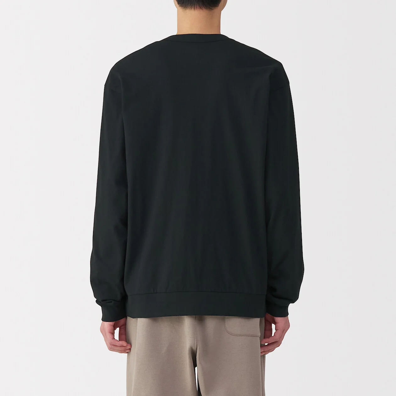 Washed Cotton Jersey V-Neck Cardigan - Image 28