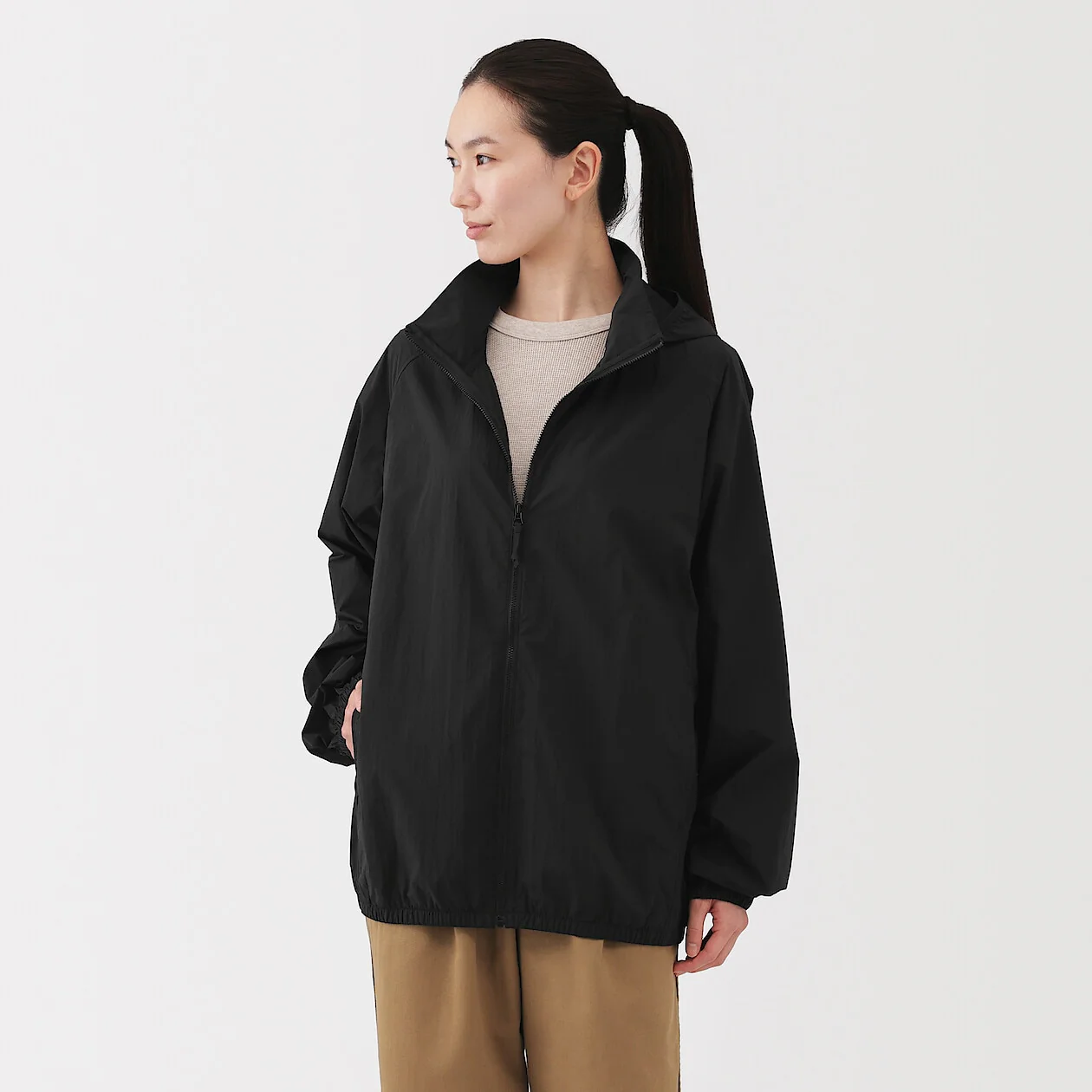 Water Repellent Pocketable Windbreaker - Image 13