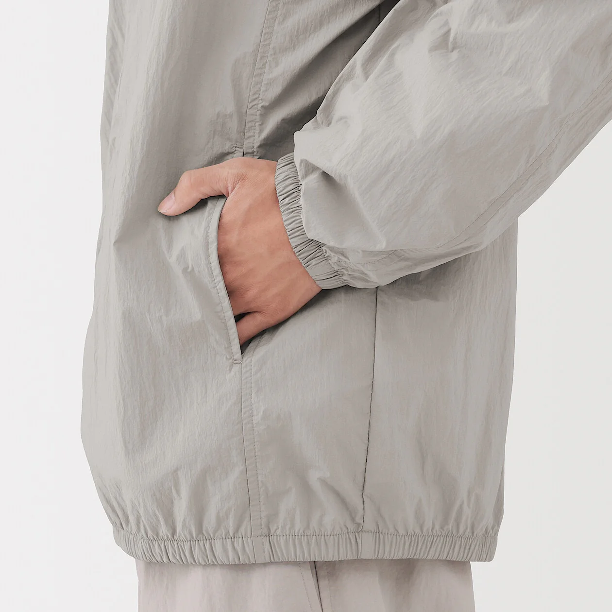 Water Repellent Pocketable Windbreaker - Image 9
