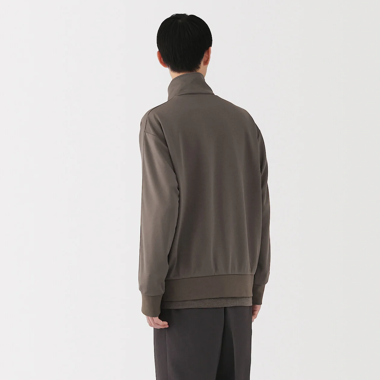 Recycled Polyester Zip-Up Track Jacket - Image 9