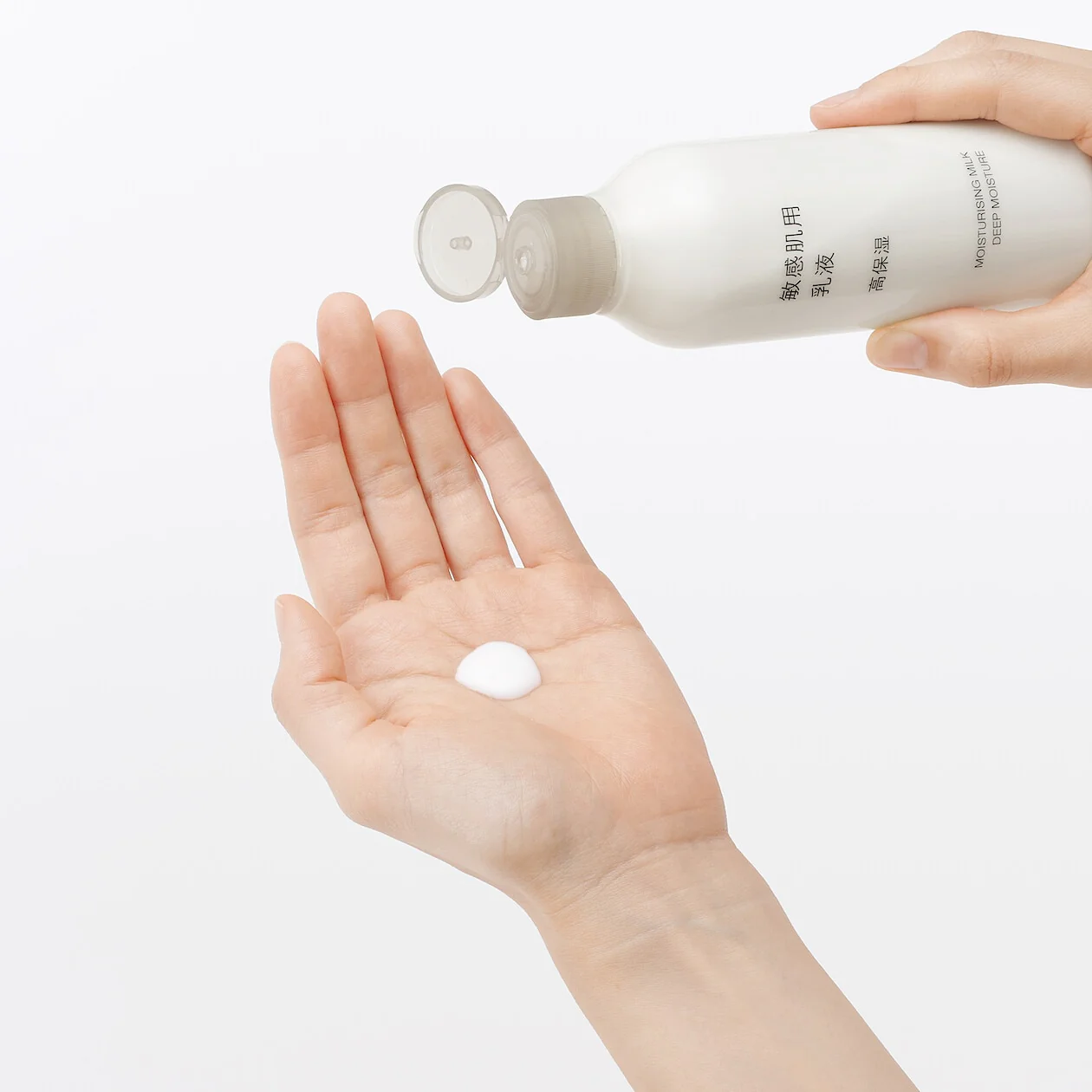 Sensitive Skin Moisturising Milk - Deep Moisture (200ml) - Image 3