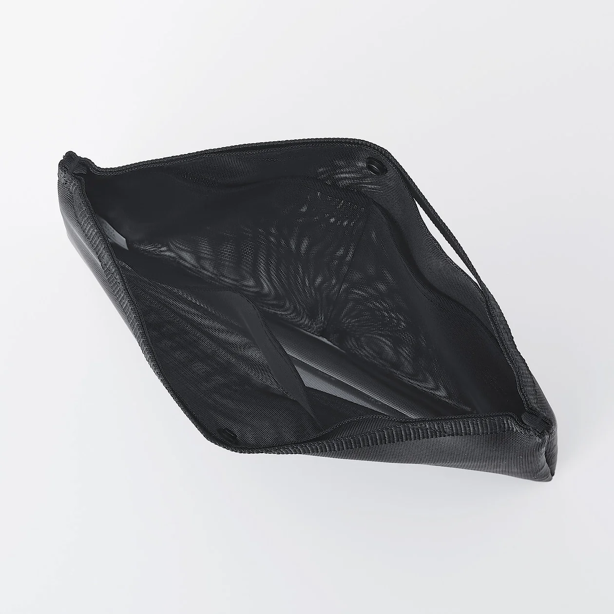 Nylon Mesh Bag Organiser - A5 - Black - Image 2
