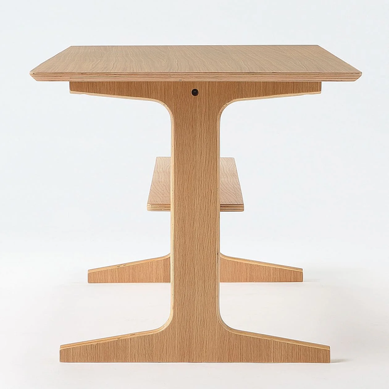 Oak Living Dining Table - Image 9