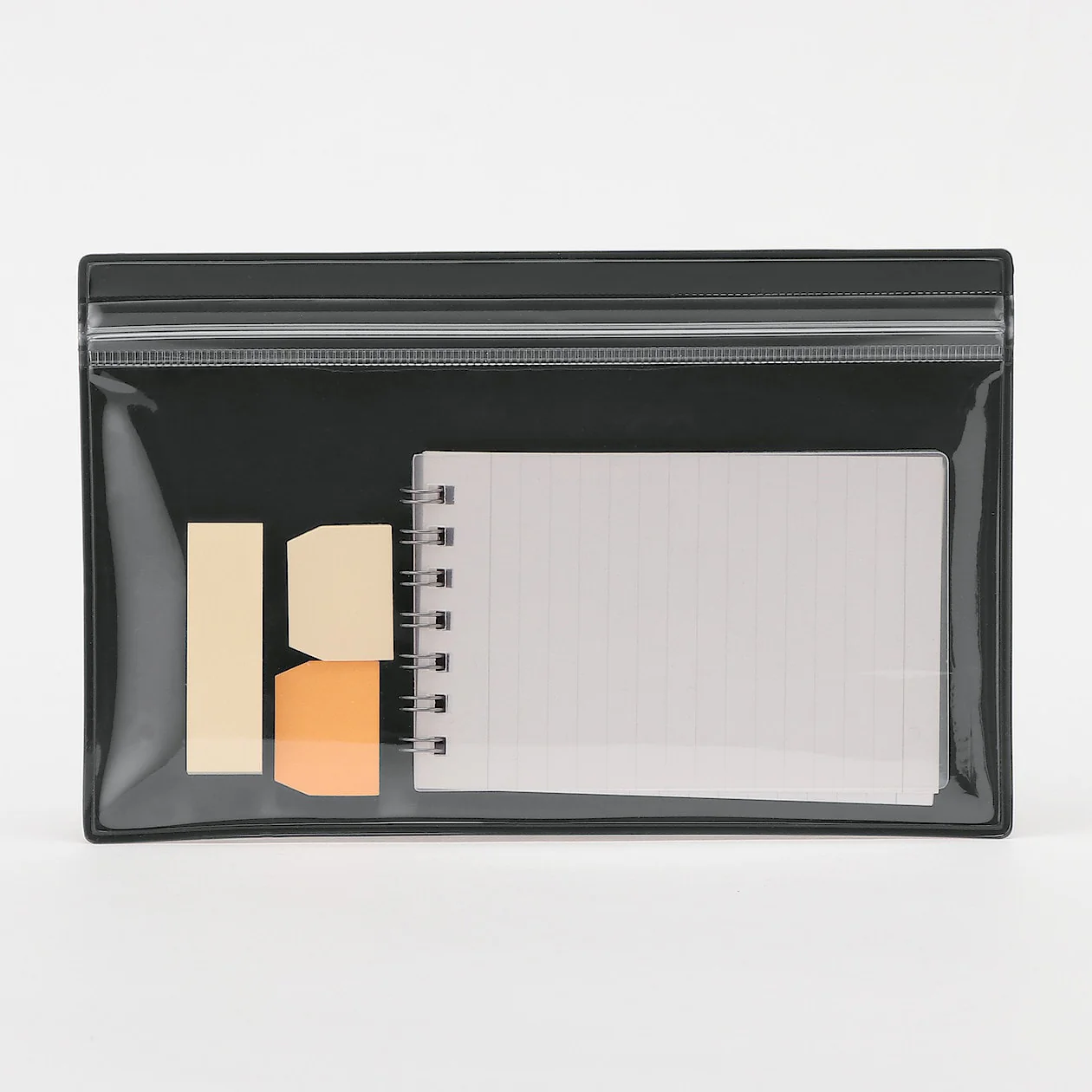 One-Sided Translucent Pocket Folder - Dark Grey
