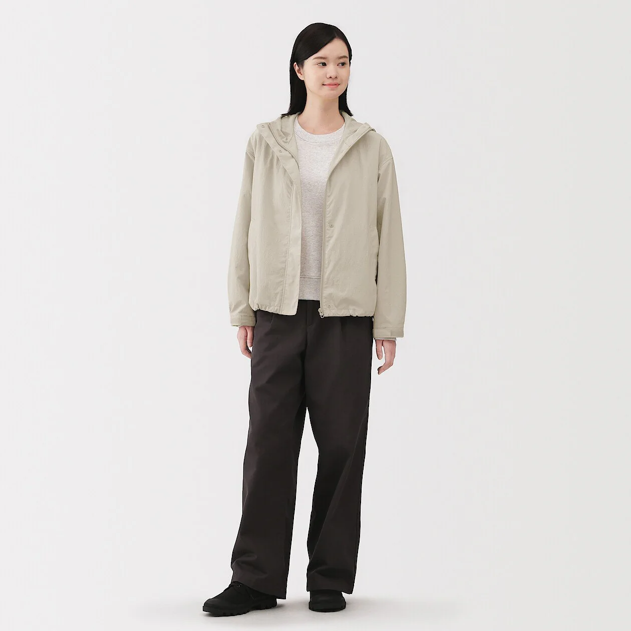 Packable Water Repellent Hooded Jacket - Image 14