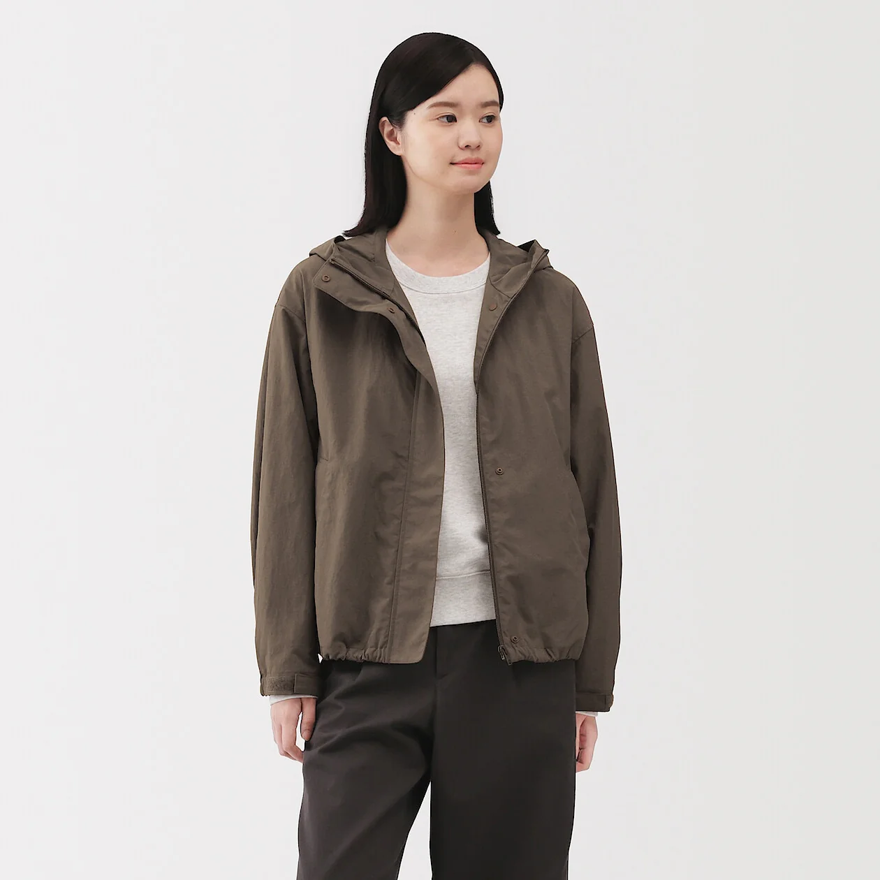 Packable Water Repellent Hooded Jacket - Image 19