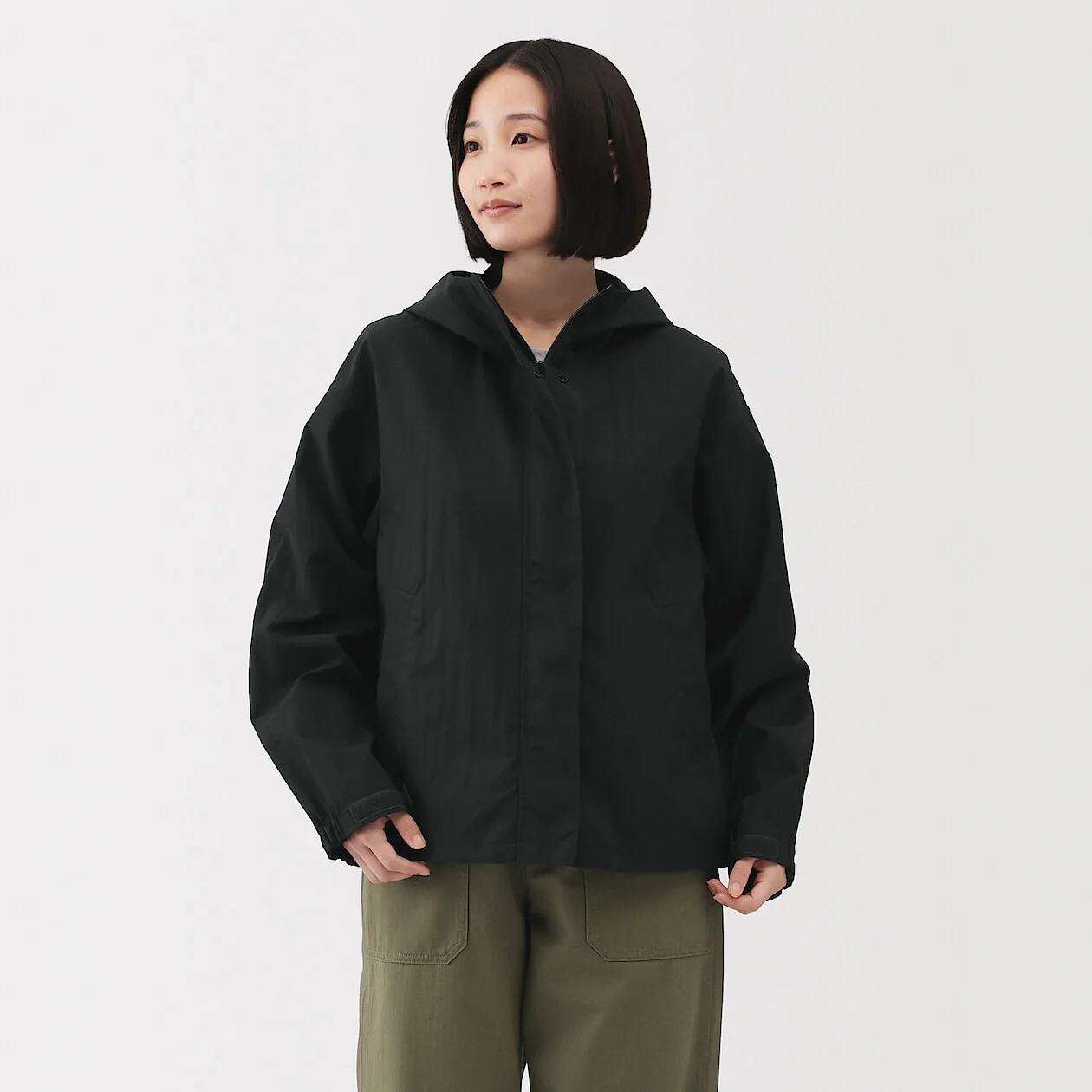 Packable Water Repellent Hooded Jacket - Image 25