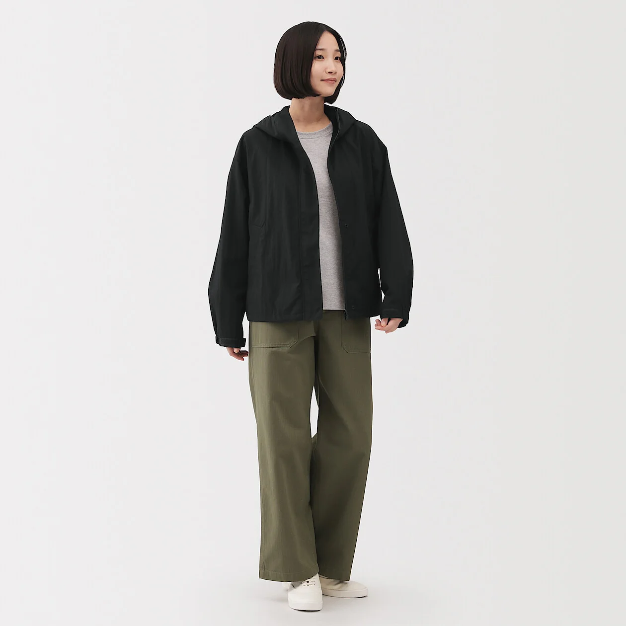 Packable Water Repellent Hooded Jacket - Image 26