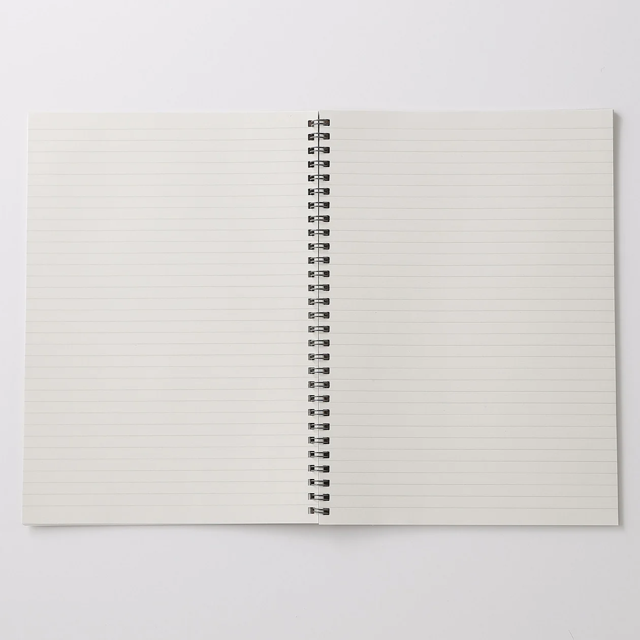 Recycled Double Ring Notebook - B5 Beige - Image 2