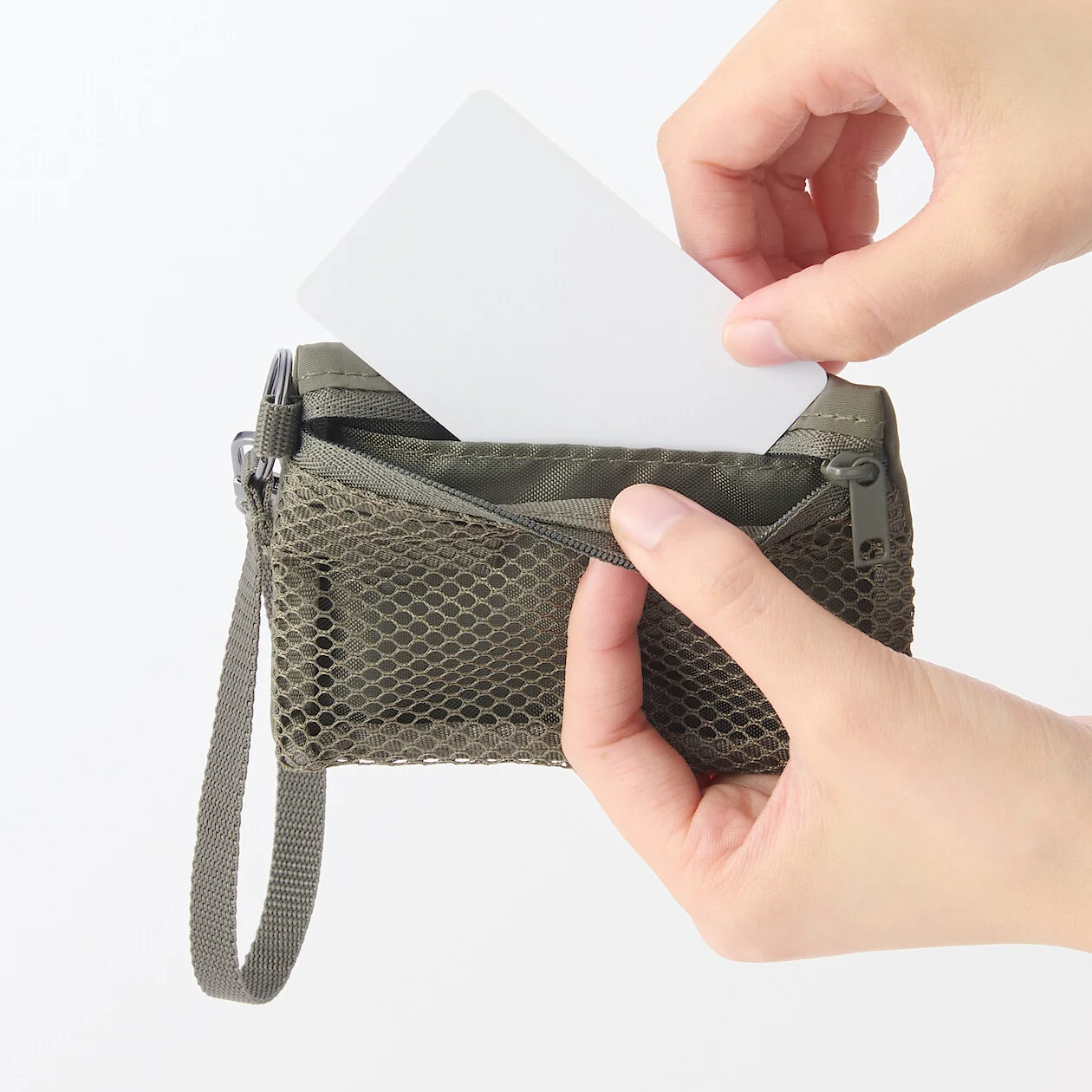 Mesh Card Holder with Strap - Image 15