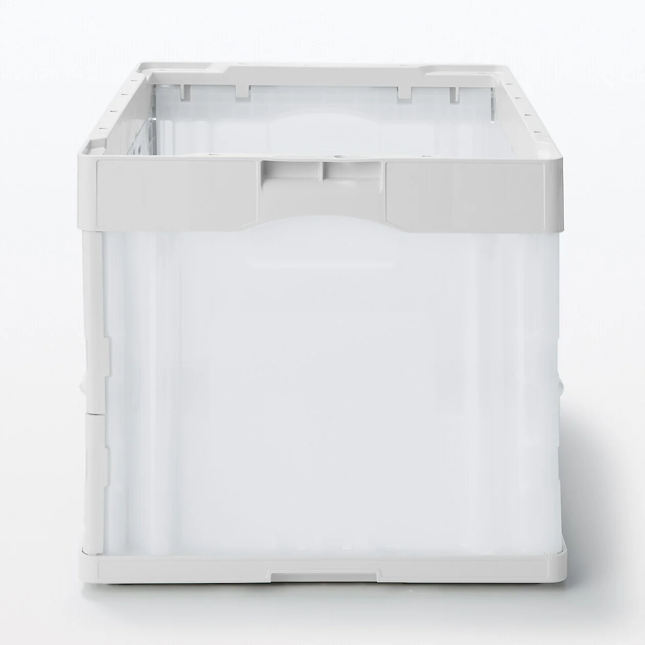 Polypropylene Folding Storage Container with Window - 50L - Image 3