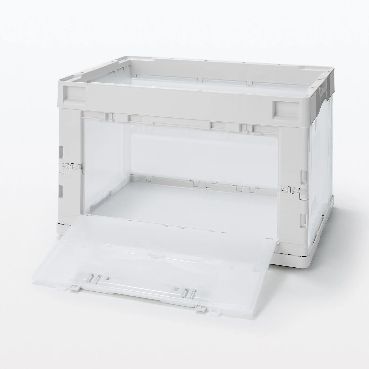 Polypropylene Folding Storage Container with Window - 50L - Image 5