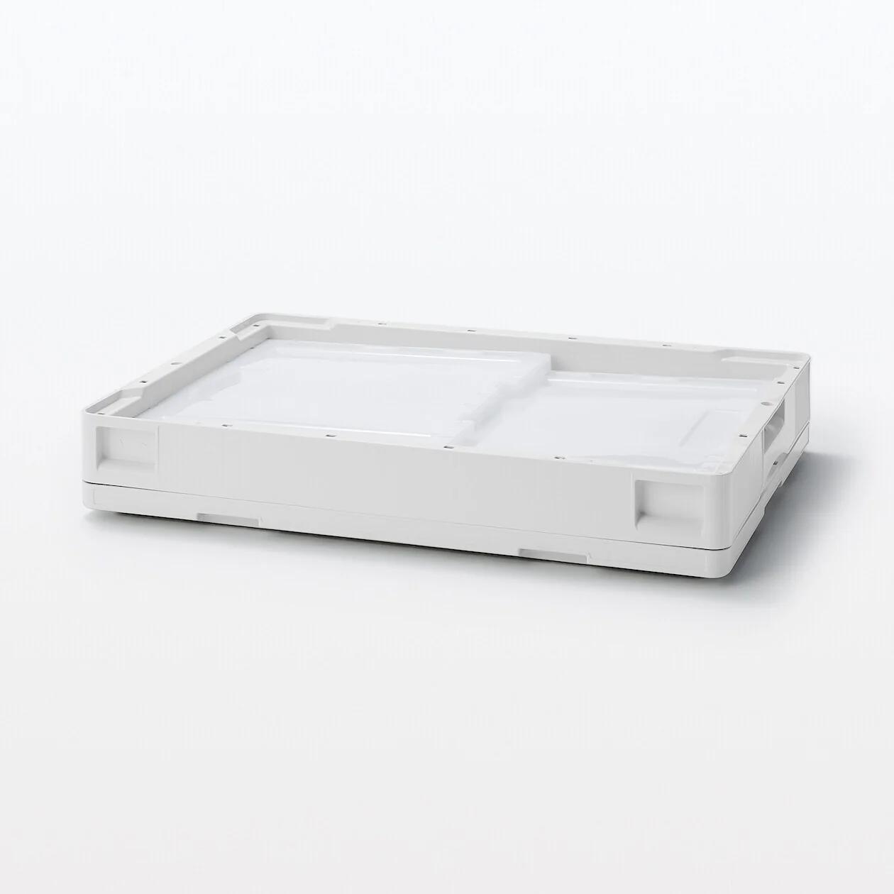 Polypropylene Folding Storage Container with Window - 50L - Image 6