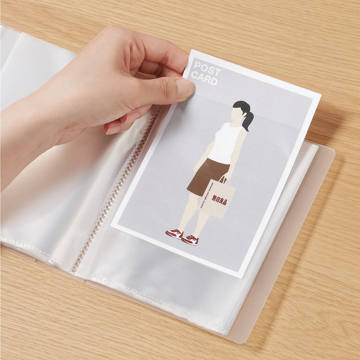 Polypropylene Photo & Postcard Holder