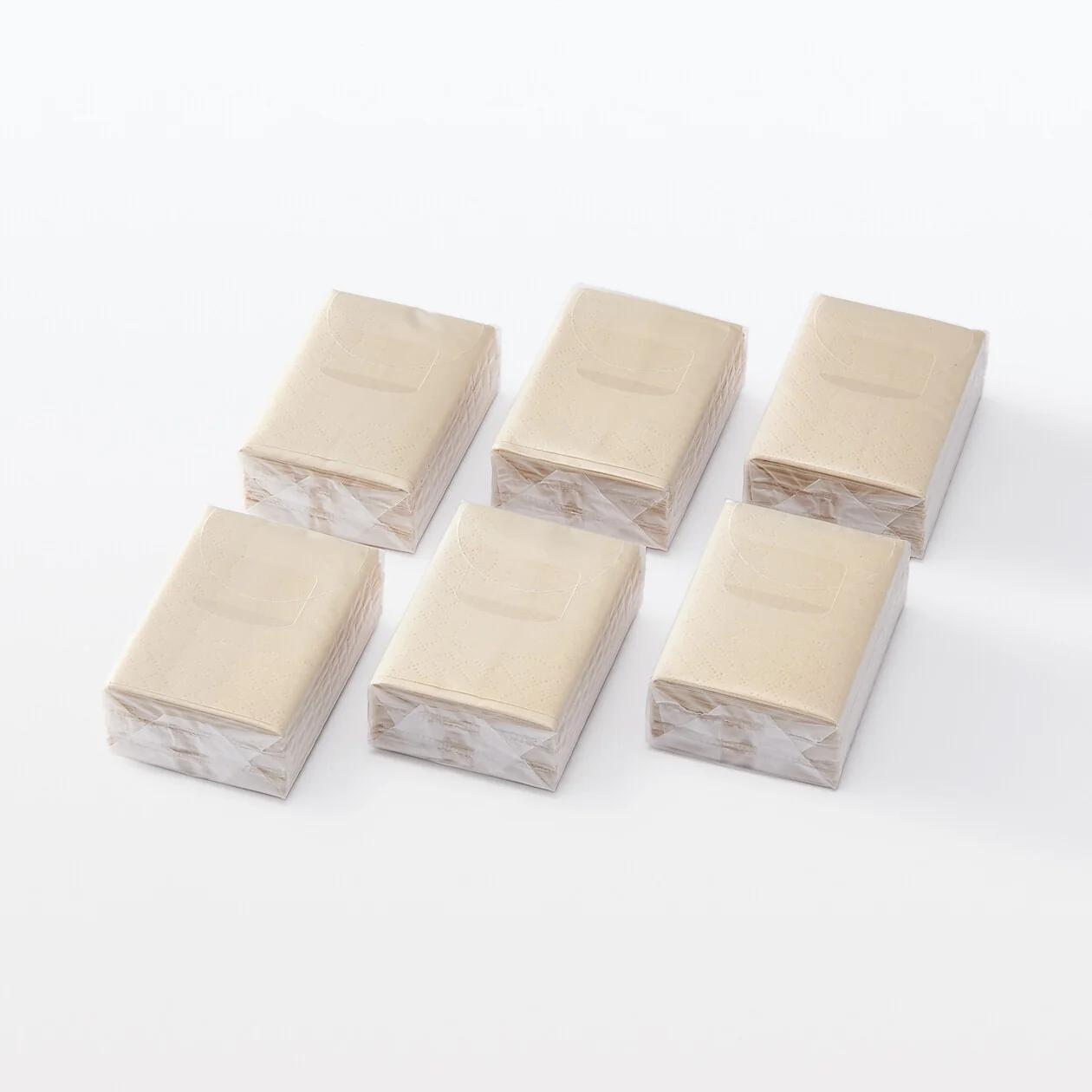 Portable Bamboo Paper Napkin (Set of 6) - Image 3