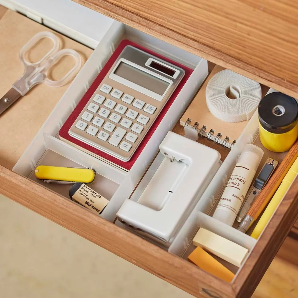 Polypropylene Desk Organiser Storage Box - 4 - Image 2