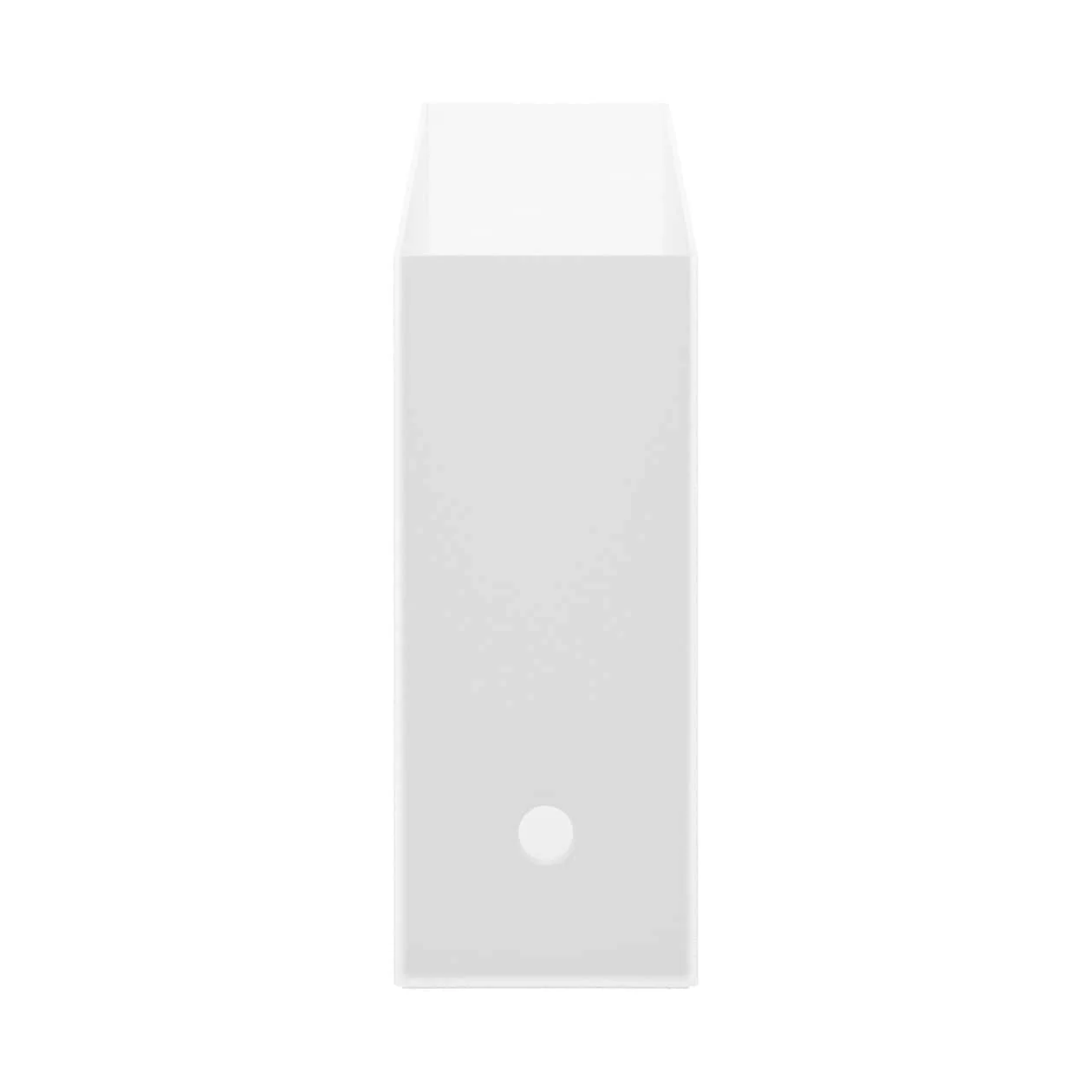 Polypropylene File Box - Clear A4 - Image 4
