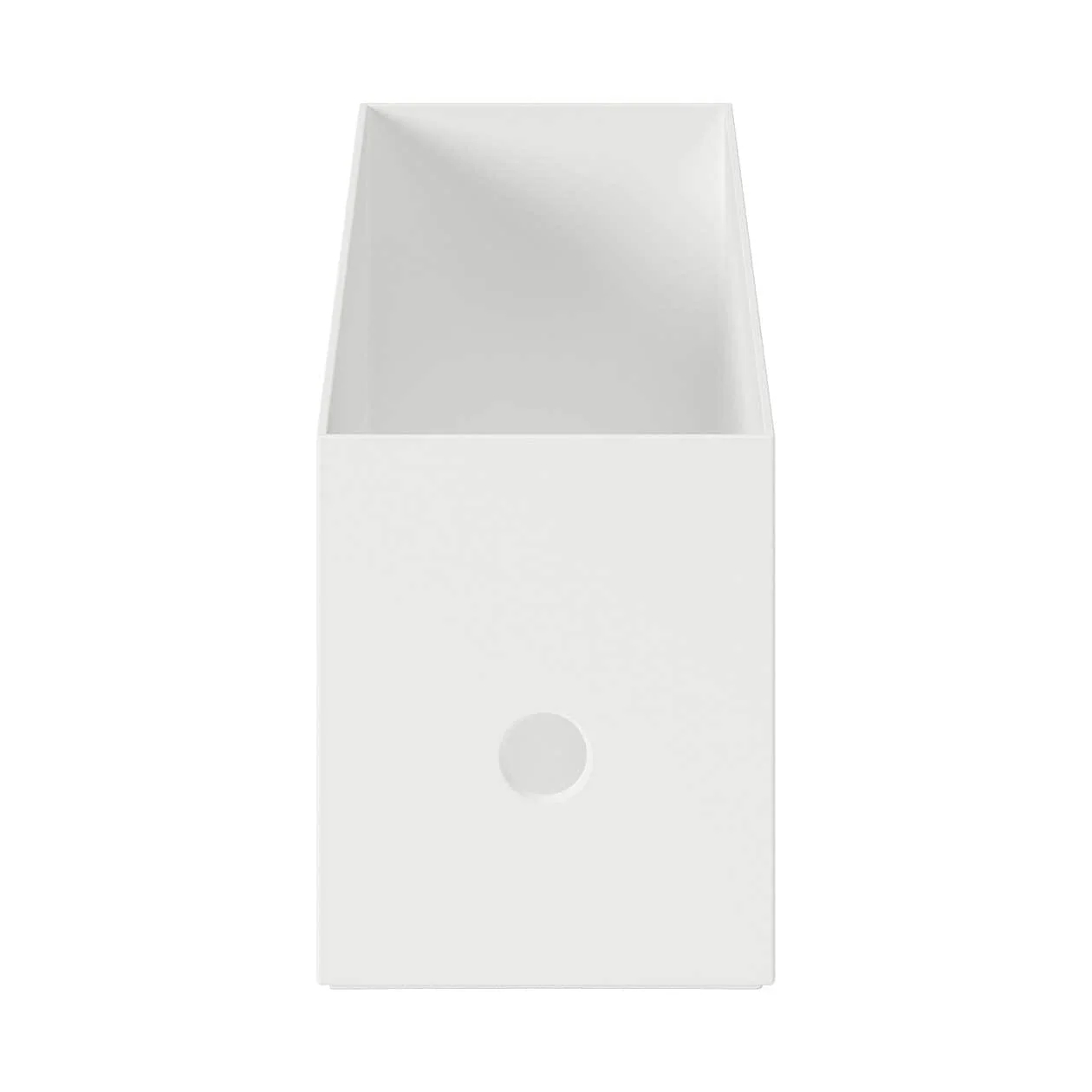 Polypropylene File Box - White Grey 1/2 - Image 4