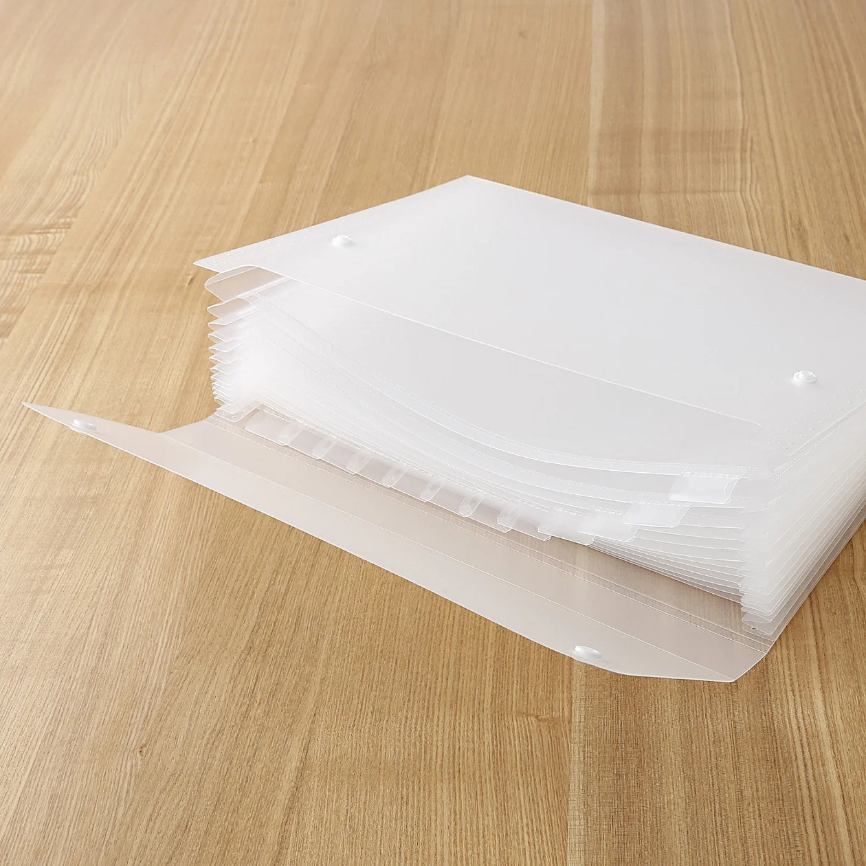 A4 Polypropylene File - Partition Type