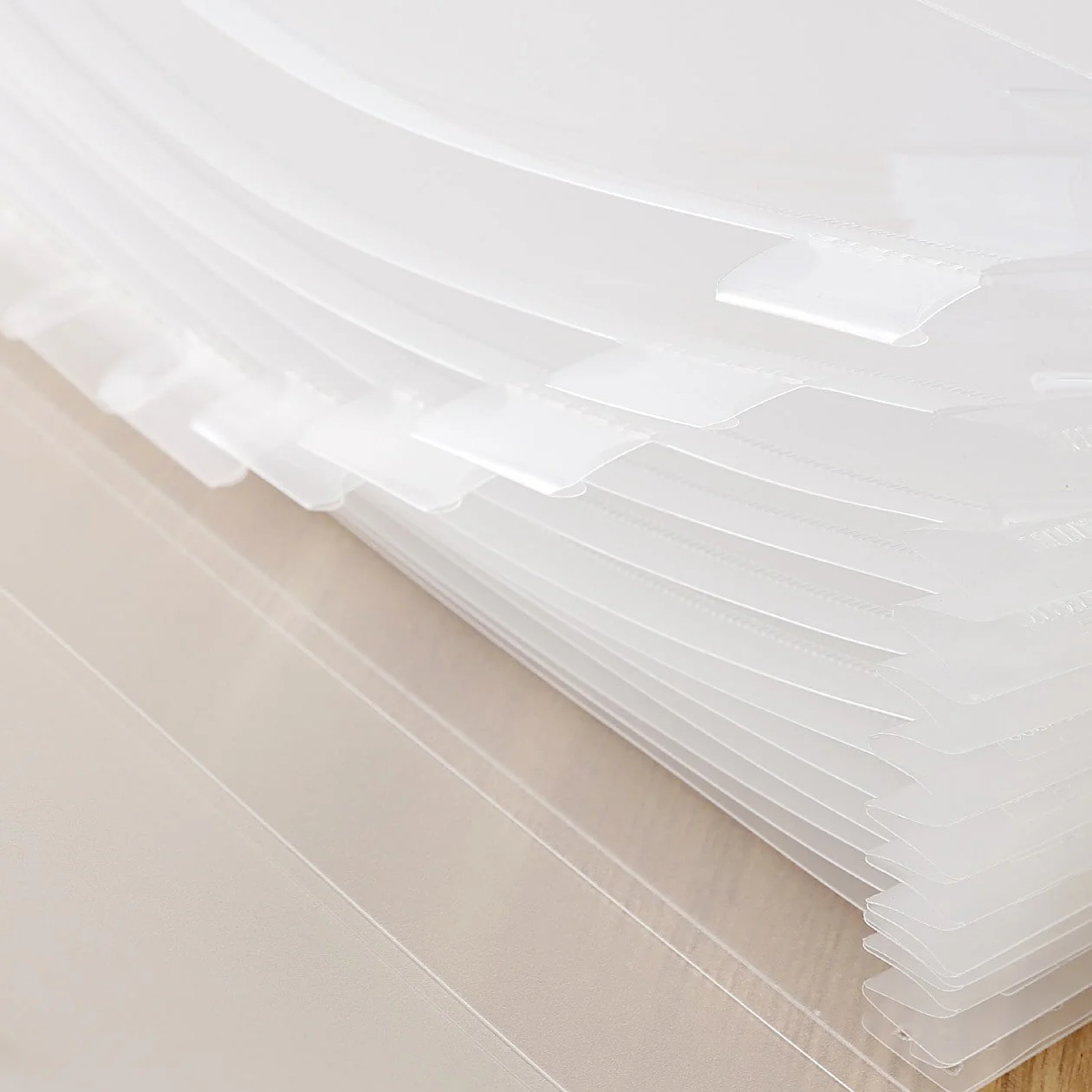 A4 Polypropylene File - Partition Type - Image 3