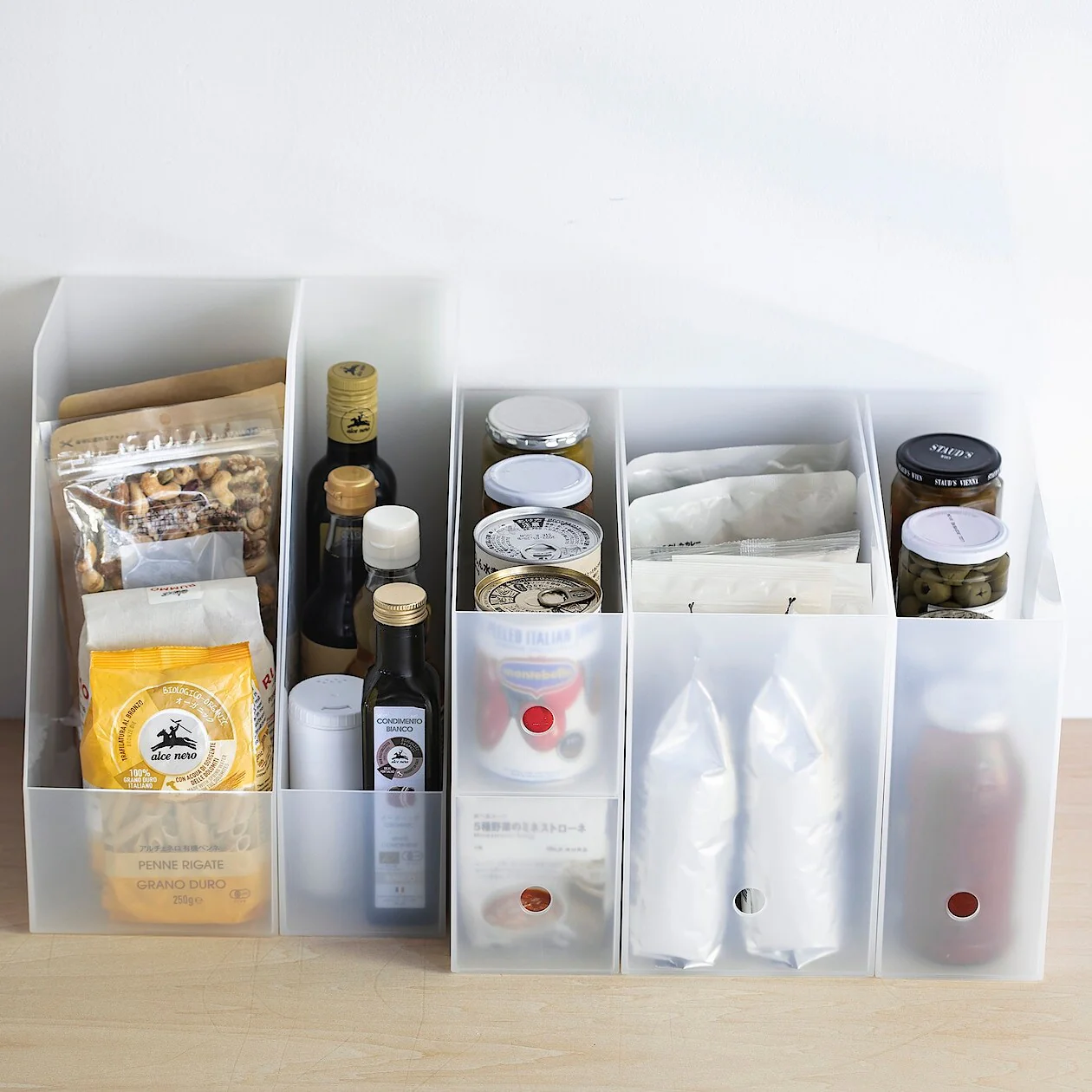 Polypropylene Stand File Box - Clear A4 Wide - Image 5