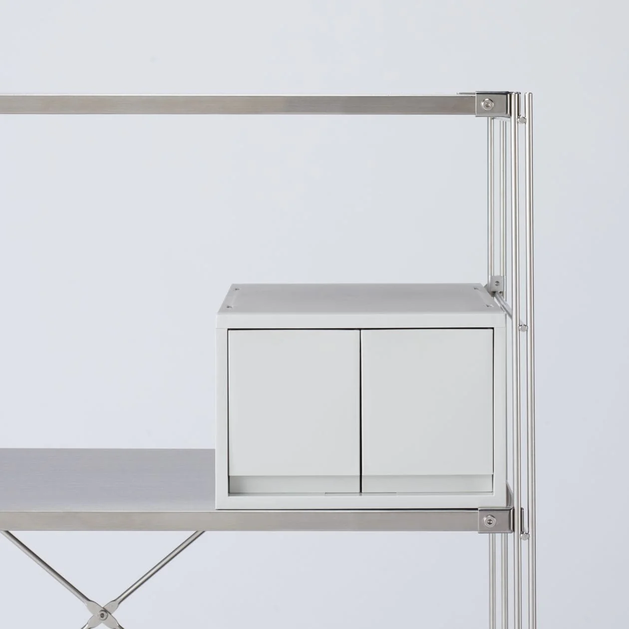 2-Drawer Polypropylene Storage Case - Deep