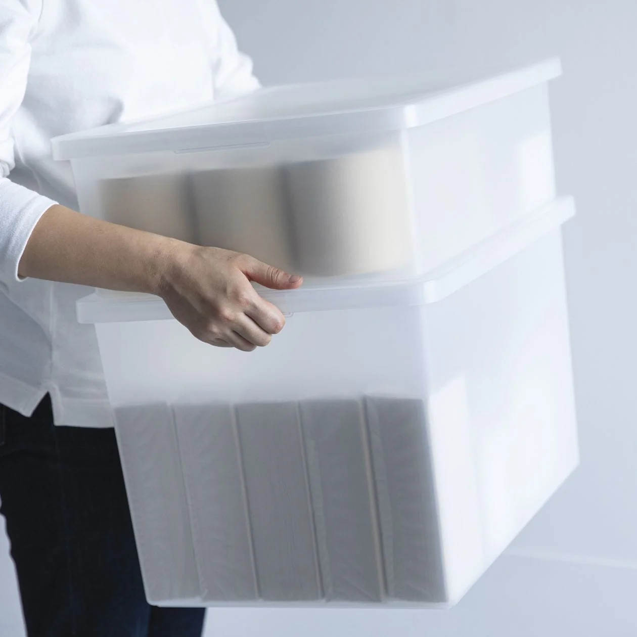 Polypropylene Wide Storage Container - Deep - Image 11
