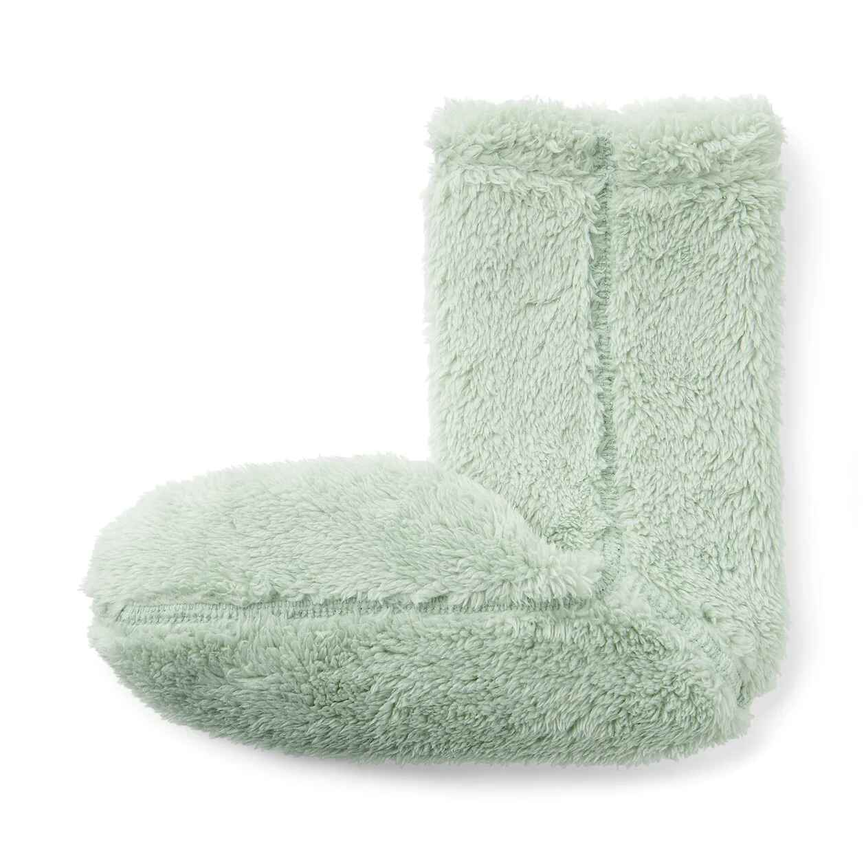 Right Angle Recycled Polyester Boa Fleece Cosy Socks - Image 11