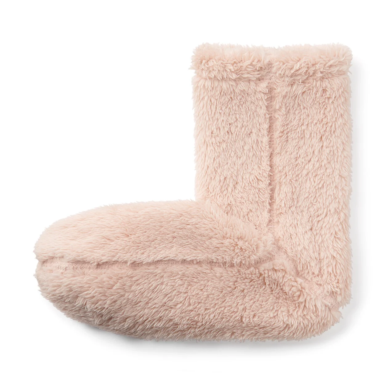 Right Angle Recycled Polyester Boa Fleece Cosy Socks - Image 5