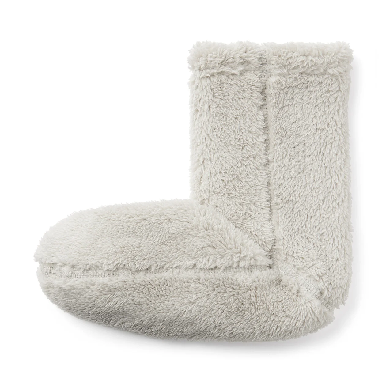 Right Angle Recycled Polyester Boa Fleece Cosy Socks - Image 7