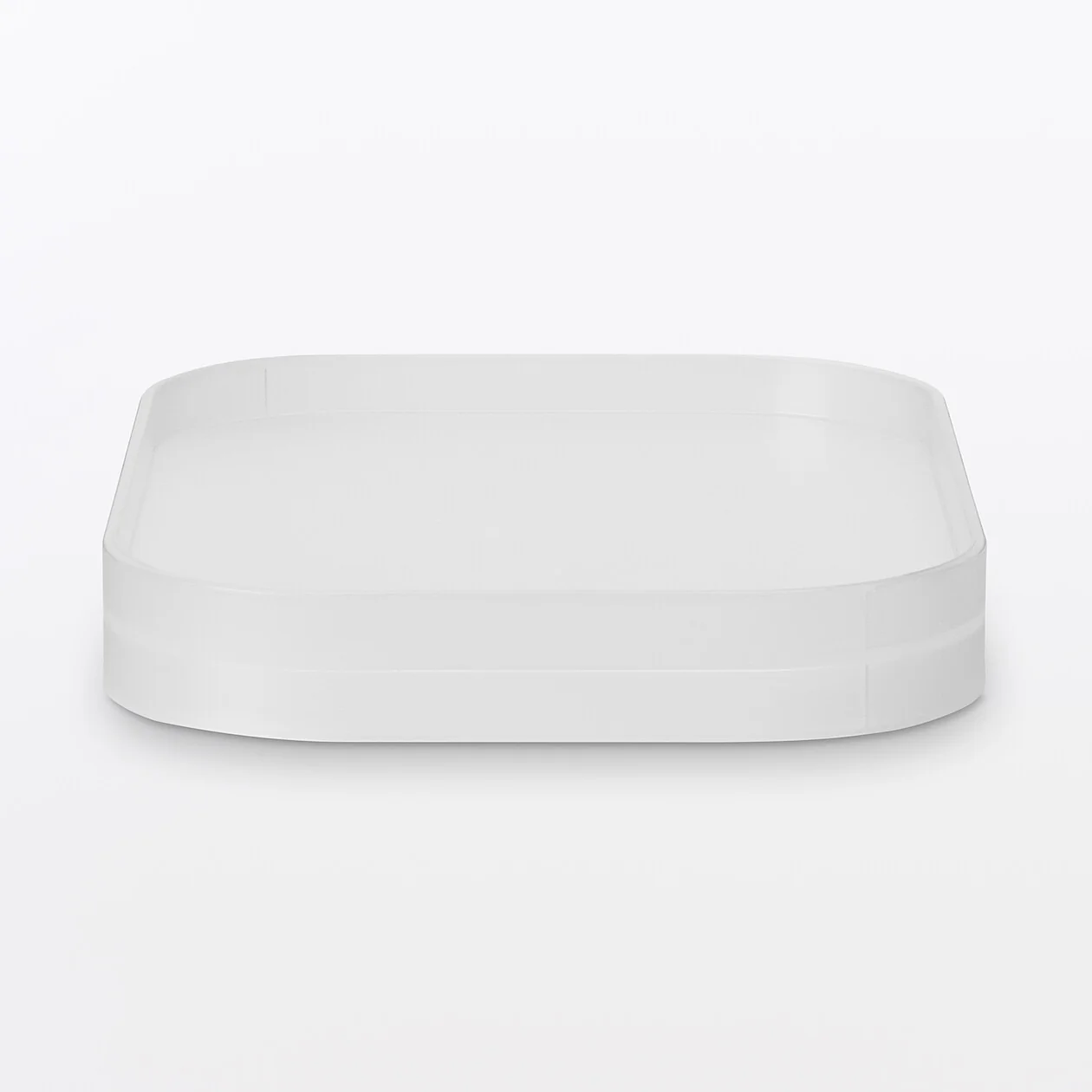 Recycled Polypropylene Makeup & Organisation Half-Width Box Lid - Image 2