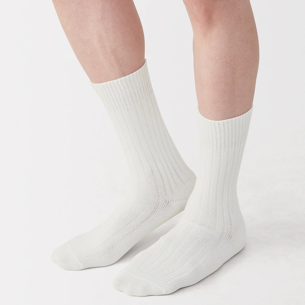 Right Angle Rib Thick Socks