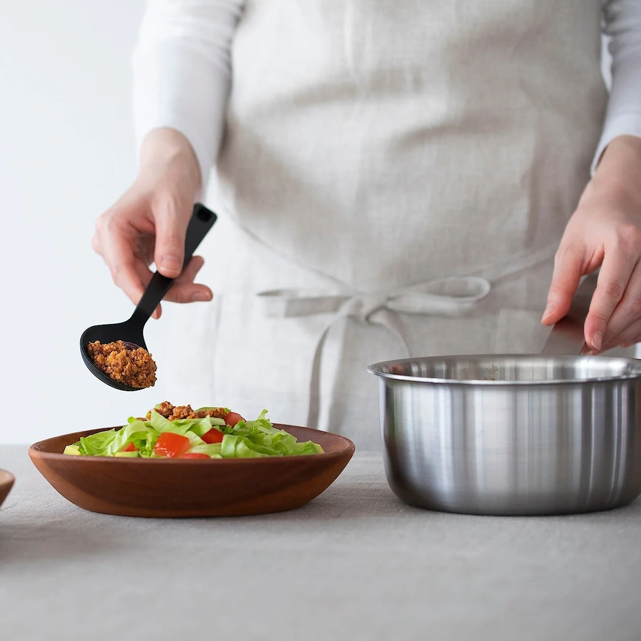 Silicone Cooking Spoon - Small - Image 7