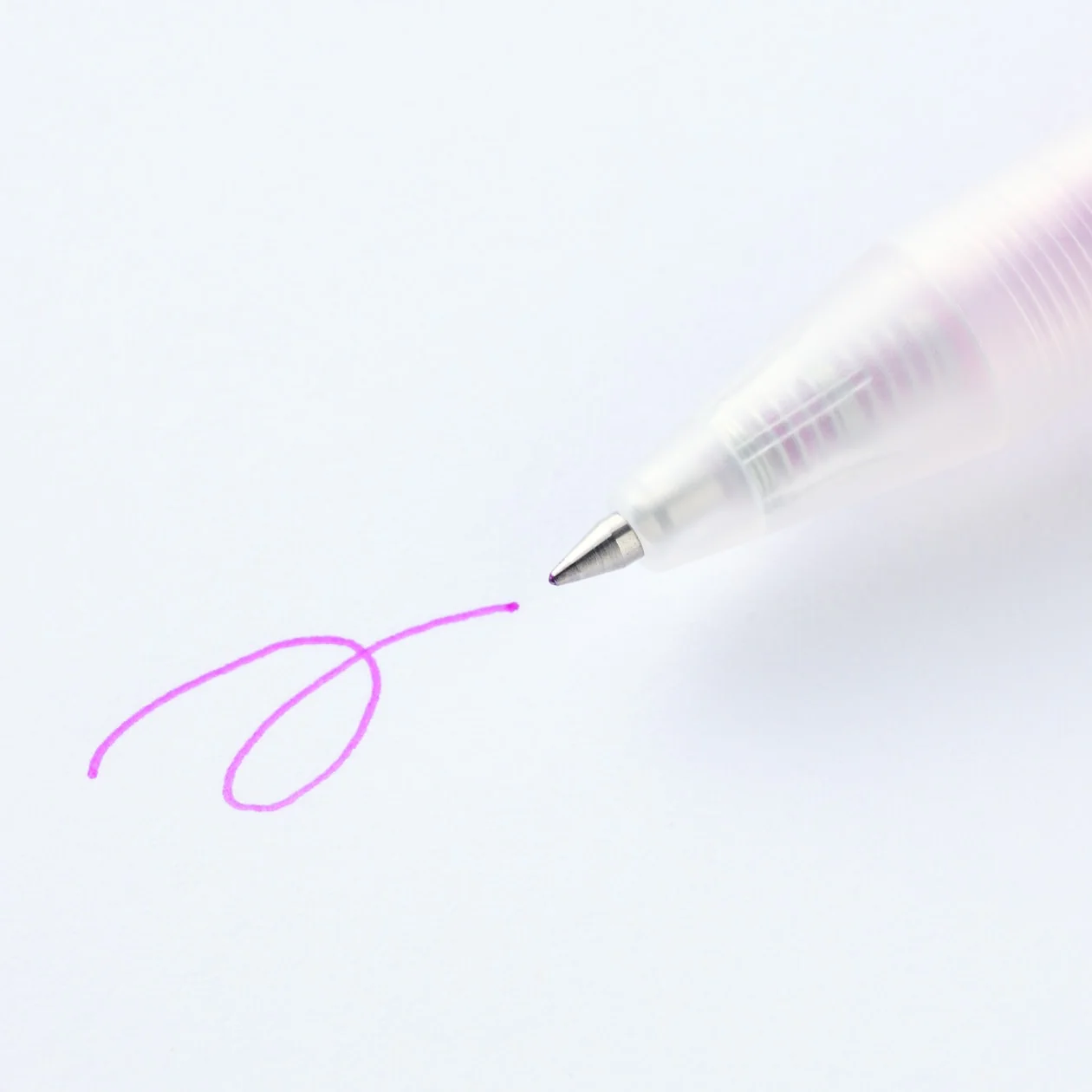 Smooth Gel Ink Ballpoint Pen - Knock Type 0.5mm - Image 21