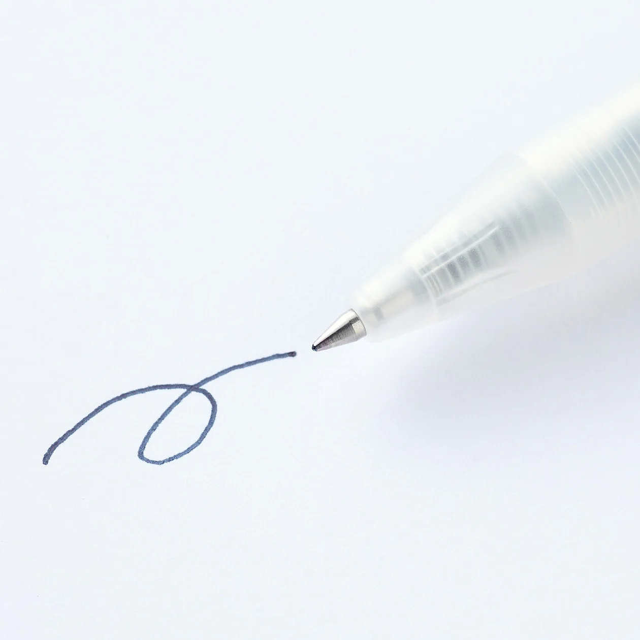Smooth Gel Ink Ballpoint Pen - Knock Type 0.5mm - Image 7