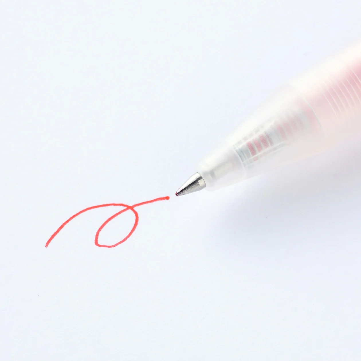 Smooth Gel Ink Ballpoint Pen - Knock Type 0.5mm - Image 9