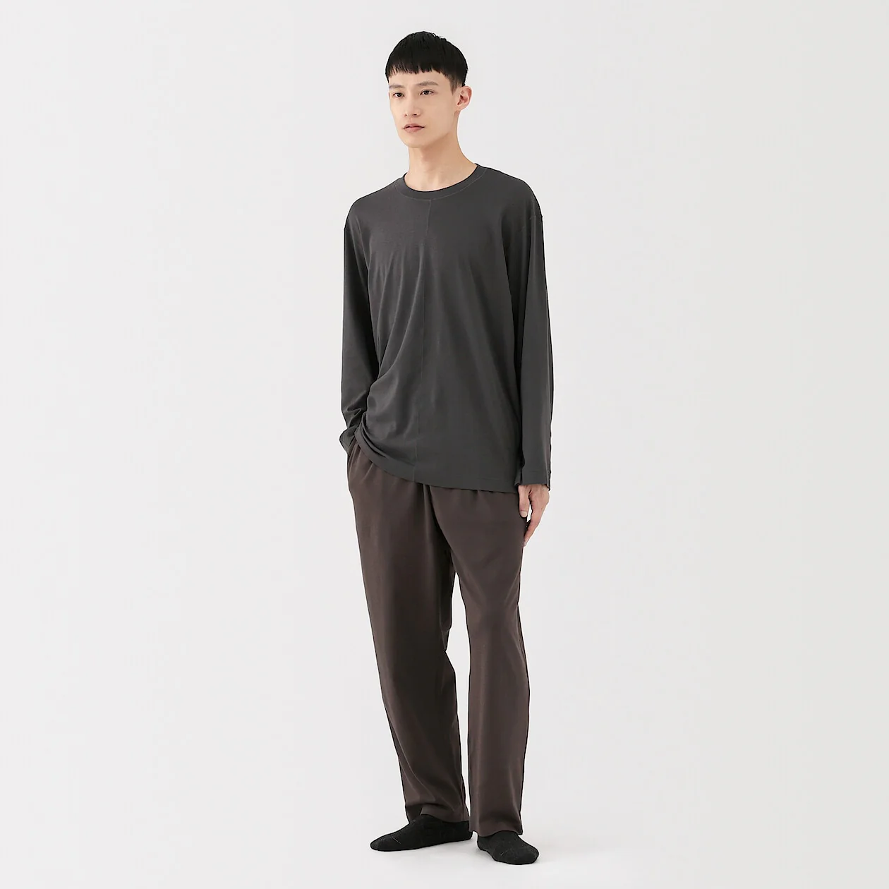 Smooth Jersey Relaxed Pants - Image 18