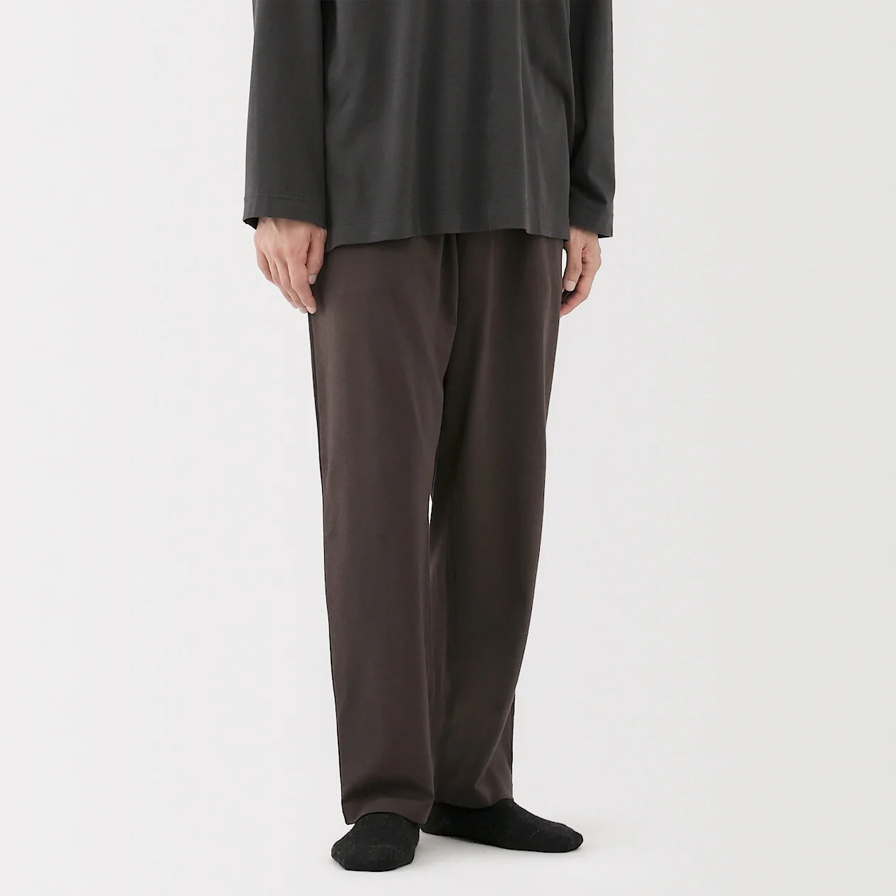 Smooth Jersey Relaxed Pants - Image 19