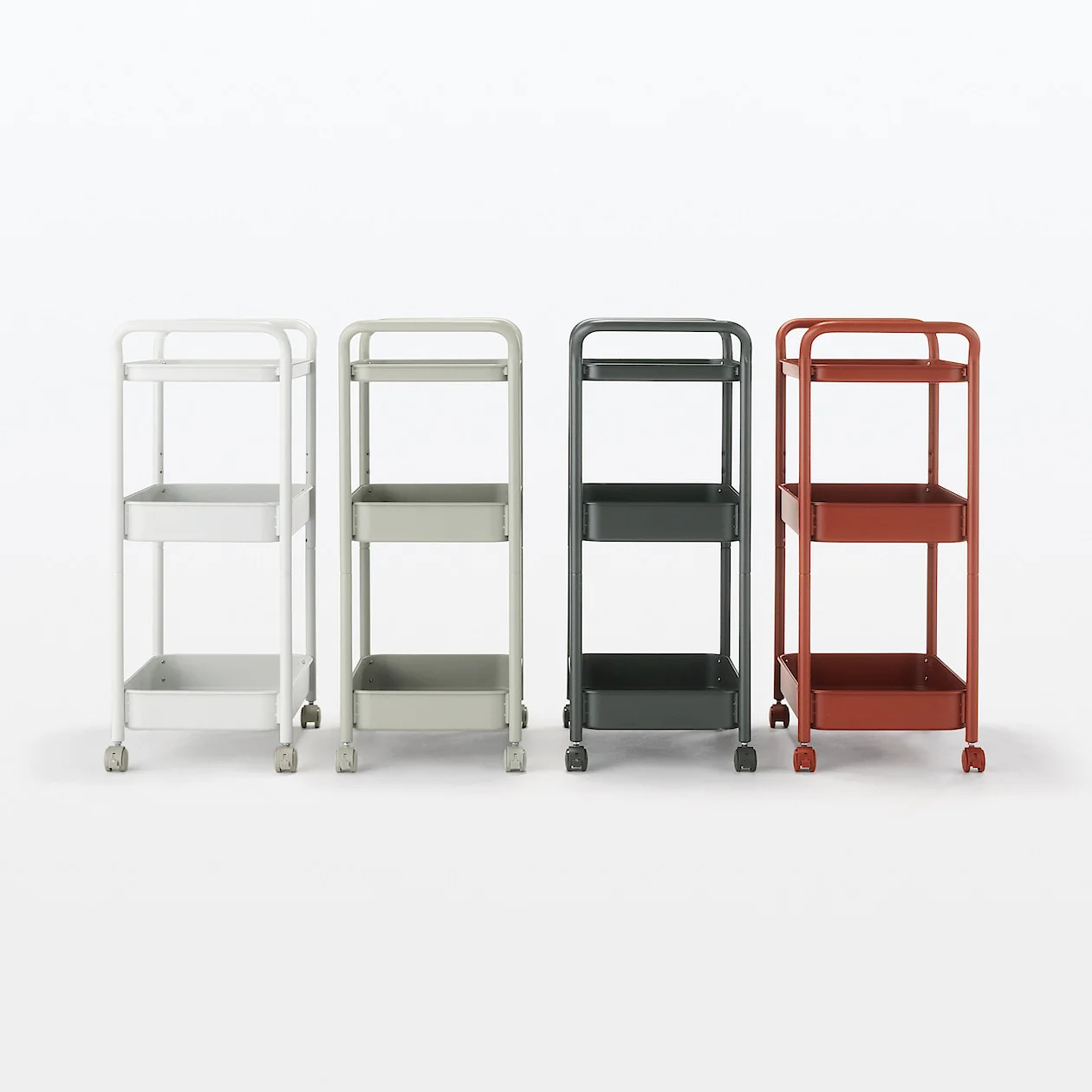 Steel Pipe Storage Trolley Rack (3-Tier) - Image 17