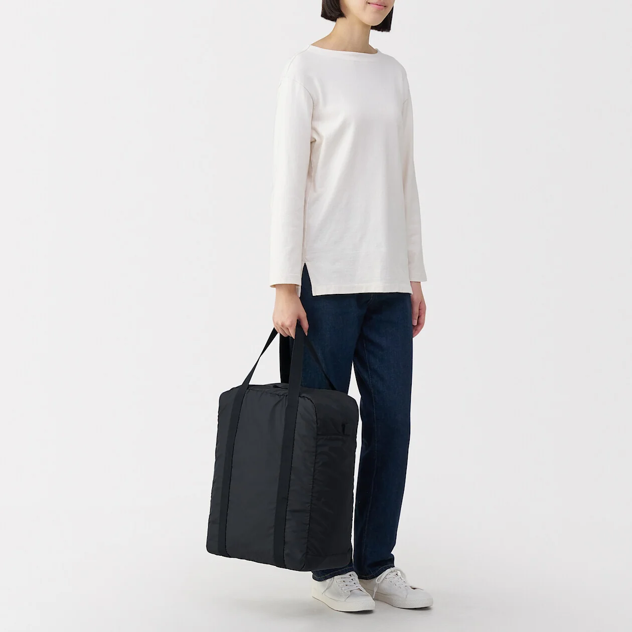 Pocketable Water Repellent Tall Boston Bag - Image 15