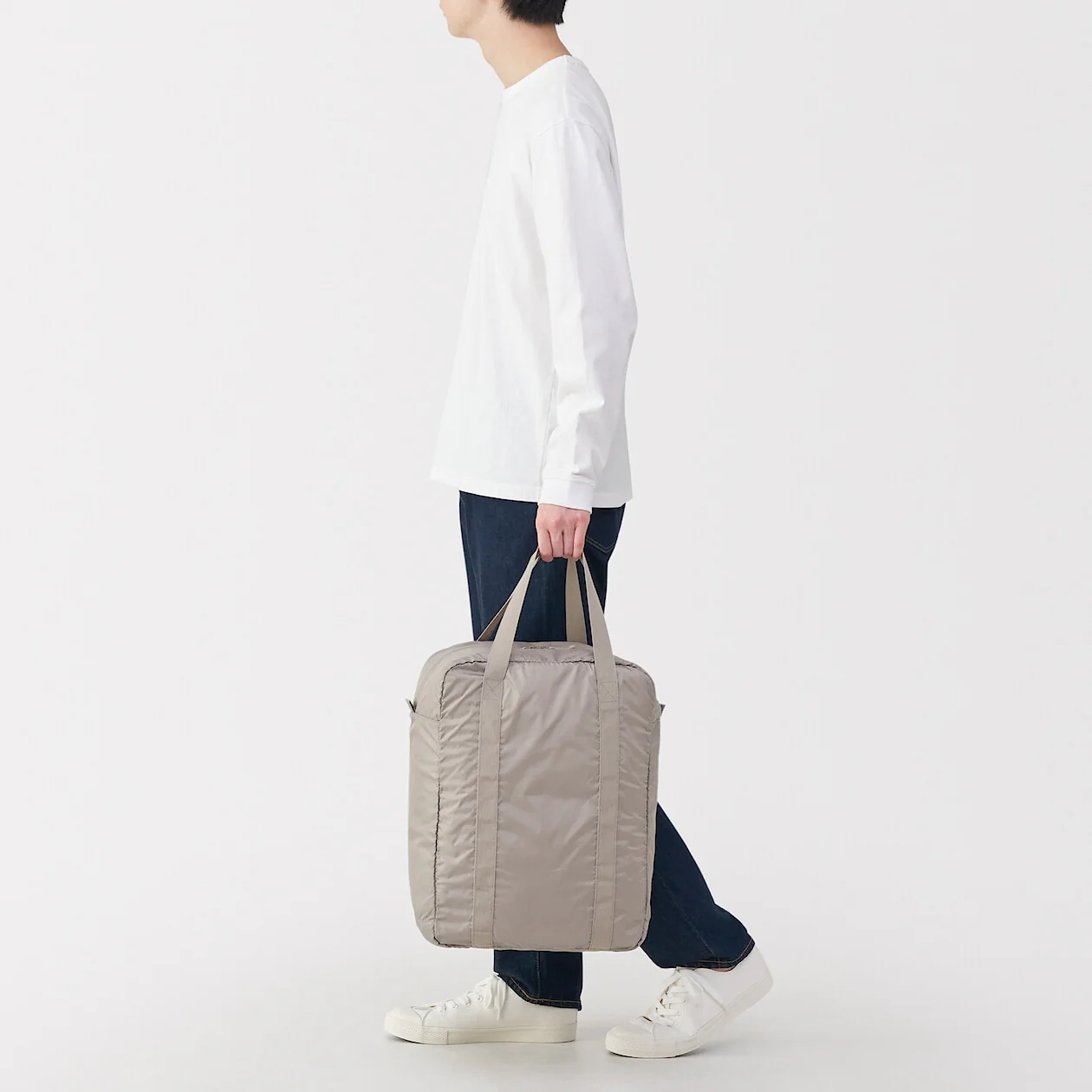 Pocketable Water Repellent Tall Boston Bag - Image 29