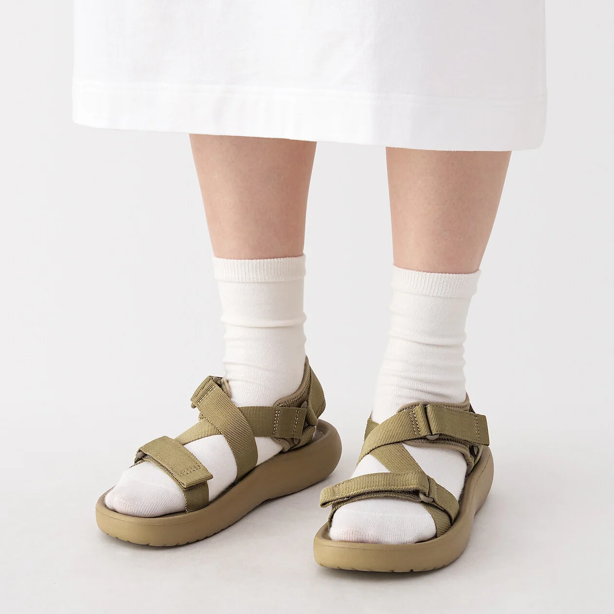 Tape Belt Velcro Sandals - Image 37