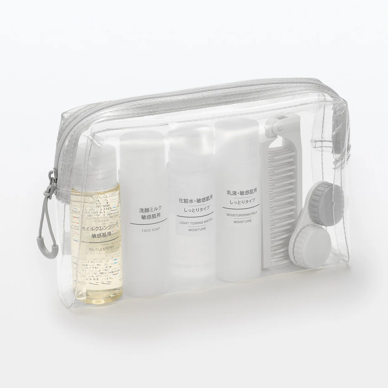 TPU Clear Case with Gusset