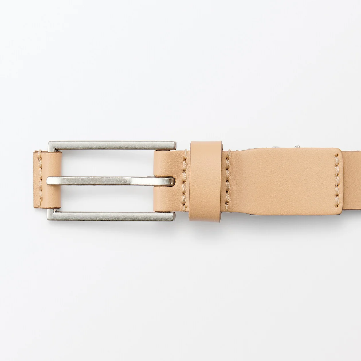 Vegetable Tanned Leather Belt - Narrow - Image 18