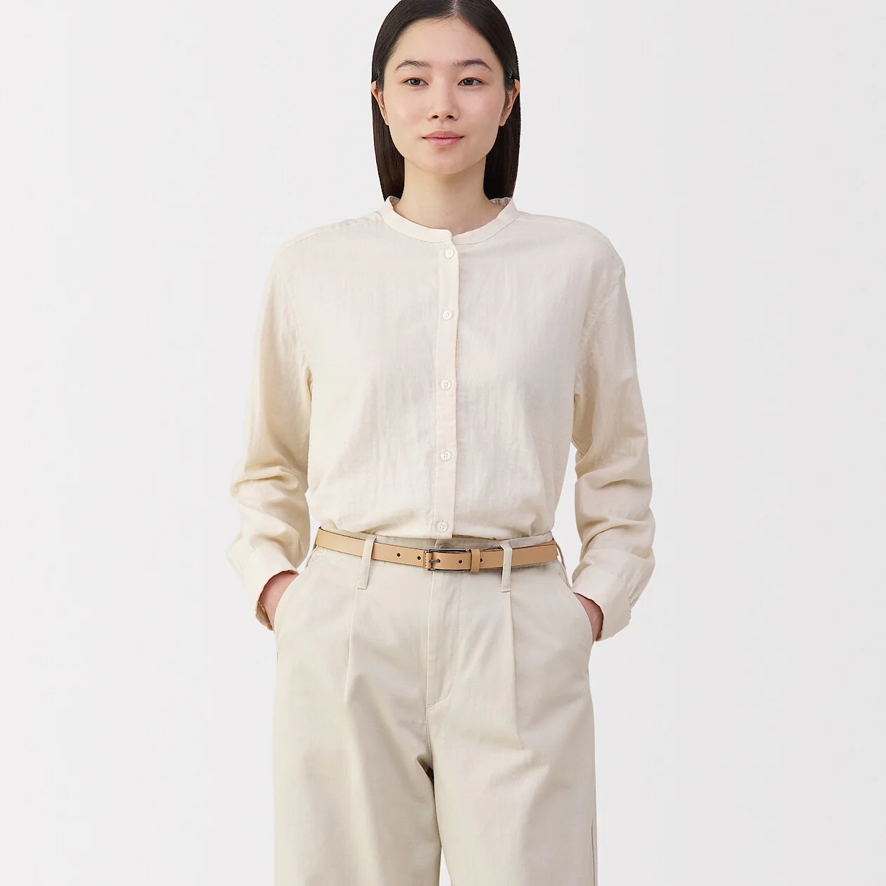 Vegetable Tanned Leather Belt - Narrow - Image 23